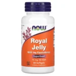 Now foods Gelée Royale 1000 mg 60 Capsules