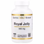 California Gold Nutrition Gelée Royale Concentrée et Lyophilisée 500 mg 120 Capsules Végétariennes