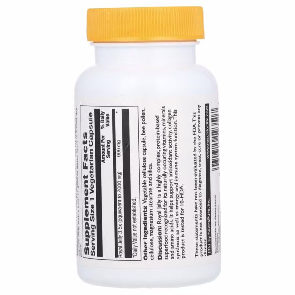 Thompson Gelée Royale Ultra Puissante 2000 mg 60 Capsules Végétariennes