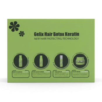 Gelix Hair Botox Keratin Shampoo +Mask+ Serum + conditioner Pack