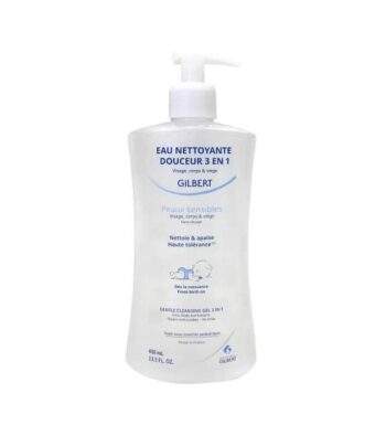 Gilbert Eau Nettoyante Douceur 3en1 Bebe 400ml