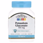 21st Century Gluconate de Potassium 595 mg 110 Comprimés