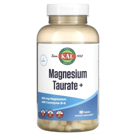 KAL Magnesium Taurate+ 200 mg – 180 Tablets
