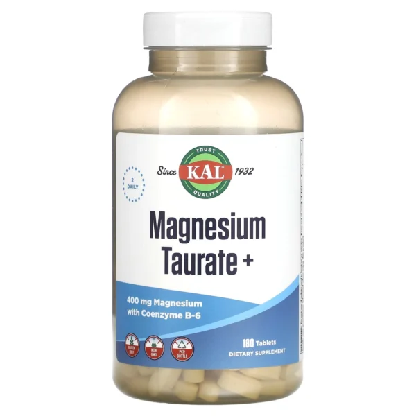 KAL Magnesium Taurate+ 200 mg – 180 Tablets