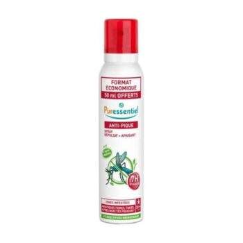 Puressentiel Zoom Anti-pique spray repulsif et apisant anti-moustiques – spray de 200ml