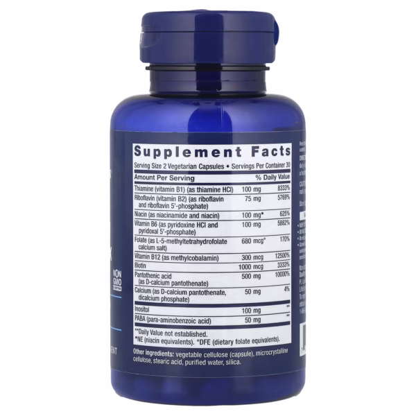 Life Extension BioActive Complete B-Complex 60 Veg Capsules