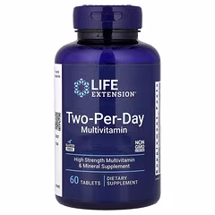 Life Extension Two-Per-Day Multivitamin – 60 Tablets