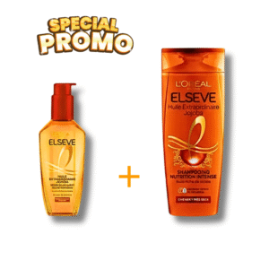 L&rsquo;Oreal Paris Elseve Cappilaire Huile Extraord Oil+Shampoing extraordinaire 200ml Pack