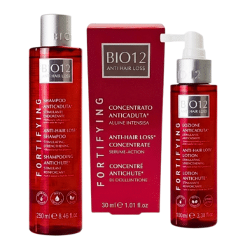 M&D Bio12 Anti-Chute Lotion 100ml+Shampoing 250ml+Concentre 30ml Coffret