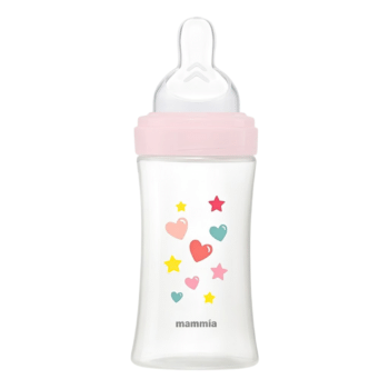 Mammia Biberon Physiologique Avec Tetine Plate 240ml
