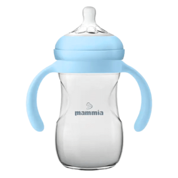 Mammia Biberon Natural Feeling Avec Poignée Ergonomique 330ml