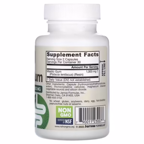 Mastic 1000 mg – 60 Veg Capsules