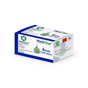 Medi Fine Aiguille Stylo D’insuline 6mm 31g*100 Pieces