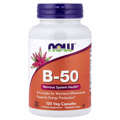 NOW Foods B-50 Complex – 100 Vegetarian Capsules