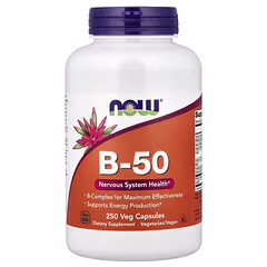 NOW Foods B-50 Complex – 250 Vegetarian Capsules