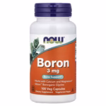 NOW Foods Boron 3 mg 100 Veg Capsules