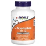 NOW Foods L-Tryptophan 500 mg – 120 Veg Capsules