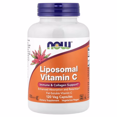 NOW Foods Liposomal Vitamin C – 120 Veg Capsules