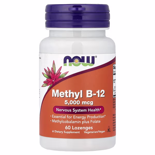 NOW Foods Methyl B-12 – 60 Lozenges