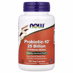 NOW Foods Probiotic-10™ – 100 Vegetarian Capsules