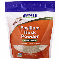 NOW Foods Psyllium Husk Powder – 680 g