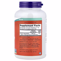 NOW Foods Pure Calcium Carbonate Powder – 340 g