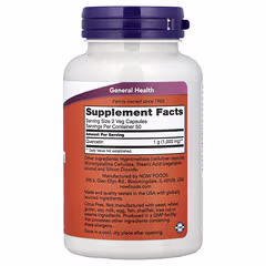 NOW Foods Quercetin 500 mg – 100 Vegetarian Capsules
