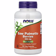 NOW Foods Saw Palmetto Berries 550 mg – 100 Vegetarian Capsules