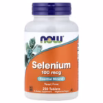 NOW Foods Selenium 100 mcg – 100 Tablets