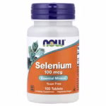 NOW Foods Selenium 100 mcg – 100 Tablets