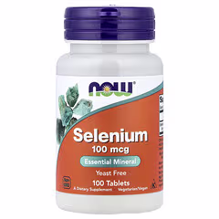 NOW Foods Selenium 100 mcg – 100 Tablets