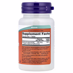 NOW Foods Selenium 100 mcg – 100 Tablets