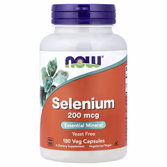 NOW Foods Selenium 200 mcg – 180 Vegetarian Capsules