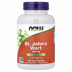NOW Foods St. John’s Wort 300 mg – 250 Vegetarian Capsules