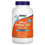 NOW Foods Ultra Omega 3-D Fish Oil – 180 Softgels