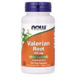 NOW Foods Valerian Root 500 mg – 100 Vegetarian Capsules