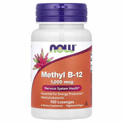 NOW Foods Vitamin B-12 1000 mcg 100 Lozenges