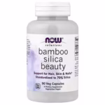NOW Solutions Bamboo Silica Beauty Formula 380 mg – 90 Vegetarian Capsules