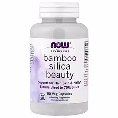 NOW Solutions Bamboo Silica Beauty Formula 380 mg – 90 Vegetarian Capsules