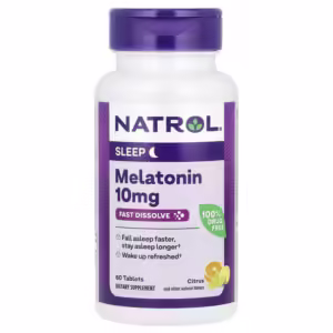 Natrol Melatonin 10 mg Fast Dissolve Citrus – 60 Tablets