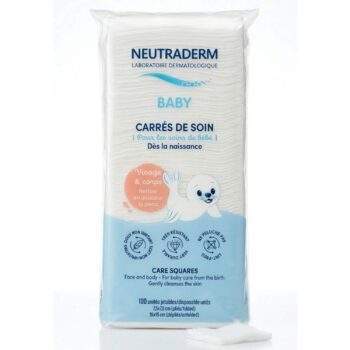 Neutraderm Carrés de Soin Visage & Corps – 100 Piéces