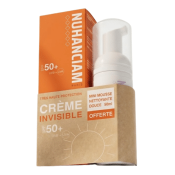 Nuhanciam Creme Invisible Spf50 50ml+Mousse Nettoyent 50ml Duo Pack
