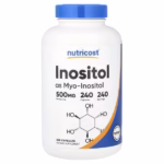 Nutricost Myo-Inositol 500 mg – 240 Capsules