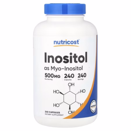 Nutricost Myo-Inositol 500 mg – 240 Capsules