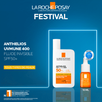 La Roche Posay Anthelios Shaka Fluide UVMUNE 400+ spf50 = Mini Vitamin C12 OFFERT