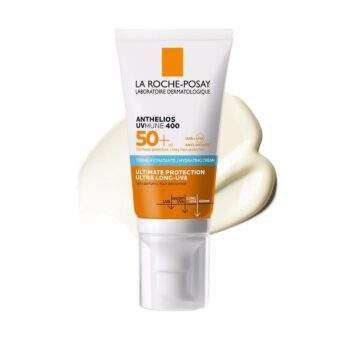 La Roche Posay ANTHELIOS UVMUNE 400 CRÈME FONDANTE SOLAIRE SPF50+ | Peau sensible normales à sèches |50ml  = Mini Hyalu B5 OFFERT