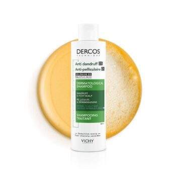 Vichy Dercos Shampoing Traitant Anti-Pelliculaire Cheveux Normaux à Gras | 200ml