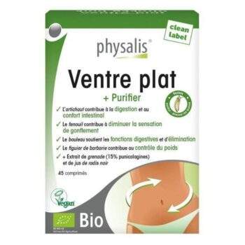 Physalis Ventre Plate +Purifier 45 comprimes