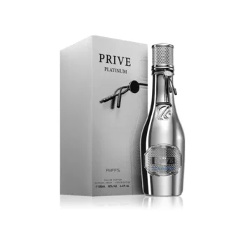 Privè Platinum Silver Riiffs Parfum Unisexe 100ml