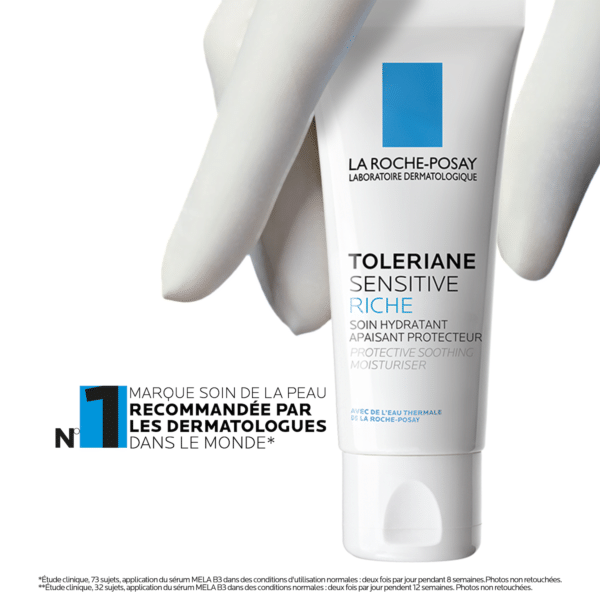 La Roche-Posay Toleriane Sensitive Riche Crème Hydratante Peau Sèche à Très Sèche | 40ml
